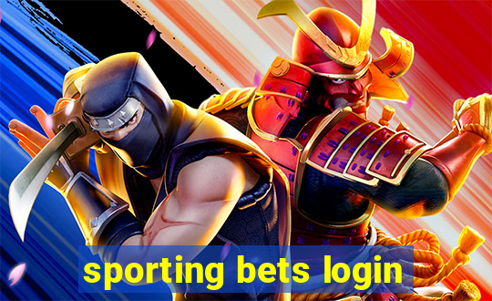 sporting bets login